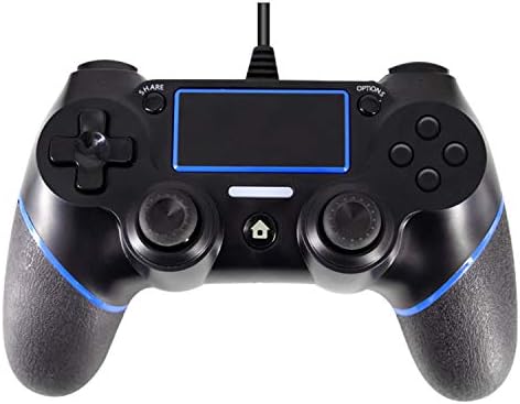 J & Top PS4 Gamepad Wired, Controller Wired for PlayStation 4 & PlayStation 3