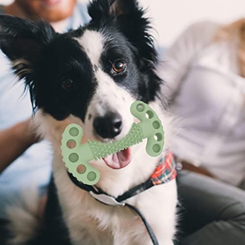 Vefsu מברשת שיניים כלב עמיד לעיסה צעצוע צעצוע מקל שיני גומי רכות ניקוי נקודת עיסוי משחת שיניים משחת שיניים מחמד