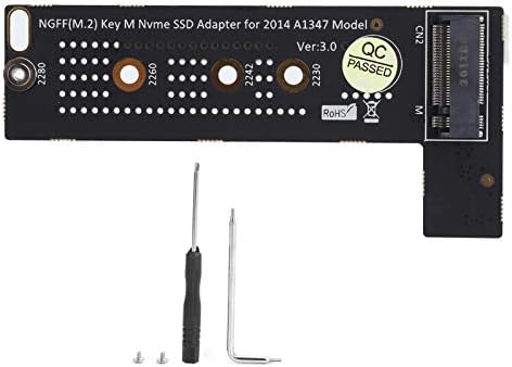 Heyzoki M.2 NGFF MKEY NVME SSD Converter Card Module Module עבור OS MINI A1347 MODEL 2014, עמיד M.2 NGFF