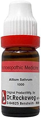 NWIL דר Reckeweg גרמניה Allium Sativum Dilution 1000 Ch