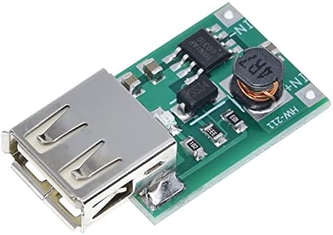 HIIGH 2V-5V עד 5V 1200MA USB פלט פלט ממיר MINI DC-DC STEP-UP מודול כוח ליתיום לוח מטען סוללה