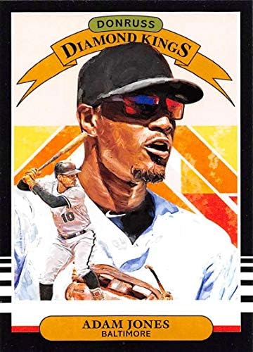 2019 דונרוס 5 אדם ג'ונס בולטימור אוריולס קינג קינג כרטיס בייסבול