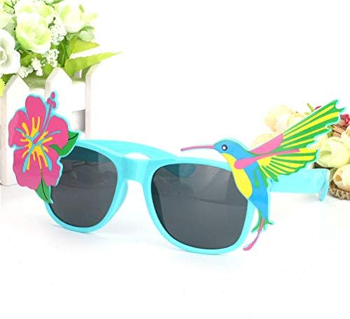 משקפי ראייה של פרחי ציפורים יצירתיים משקפי משקפיים מצחיקים של מסיבת מחול קוספליי אבזרי קישוט קישוט