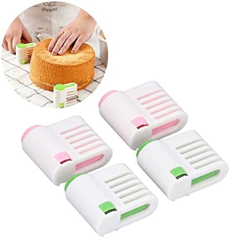 4 יחידות עוגת פלס חותך שכבות עזר מחיצת יעיל שכבות לחם פרוסת שכבות עזר מחיצת ביתי מאפייה