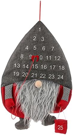 חג המולד קישוטי גמד בובת קיר לוח שנה ספירה לאחור לוח שנה יצירתי קיר לוח שנה