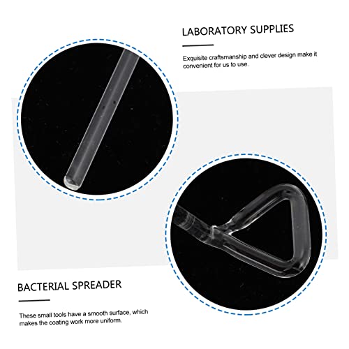 Baluuue 5 יחידות ציפוי זכוכית ציפוי מוט מוטות מפיץ מעבדה מעבדה מזכוכית מזכוכית אביזרי מעבדה