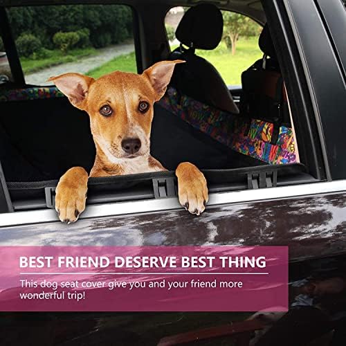 WINBATE 2 PCS מגן על דלת רכב לכלבים מכונית חיות מחמד דלת כיסוי למים אטומים למים חסרי מגרד ללא מגרד מגן דלת
