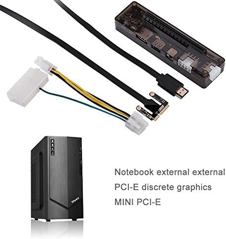 מחשב נייד חיצוני מסך מסך עצמאי, עבור Mini PCIE, ExpressCard, 6pin+8pin פלט ממשק, ללא ספק כוח