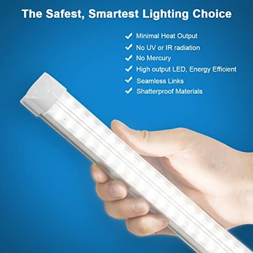 קניית אור 3ft LED Light+4ft מתקן תאורה לתקרת LED