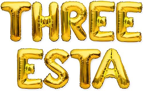 צד לנצח זהב שלוש אסטה רדיד בלון באנר פיאסטה נושאים 3 מסיבת יום הולדת קישוט ואספקה