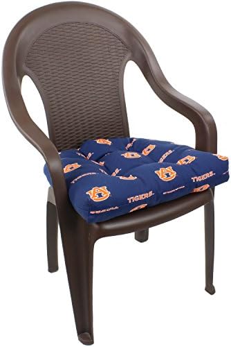 מכללות מכסה ComfySeat College Seabor/Outdoor Seat Patio D Cushion, 20 x 20, Auburn Tigers