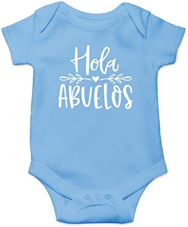 הולה אבואלוס-ספרדית סבתא סבא מקסיקני היספני - מצחיק חמוד תינוקות מקשה אחת תינוק בגד גוף