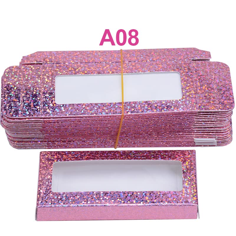 יוקרה ריק רך נייר ריס אריזת קופסות רבים בחירה סוכריות בצבע לאש אריזה אחסון מקרה,03,80 יחידות