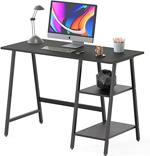 שולחן מחשב במשרד ביתי, שחור