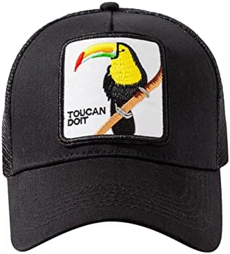 כובע בייסבול רקום רגיל לגברים נשים פרופיל נמוך רשת Snapback Trucker כובע מהיר להגנה מפני שמש יבש