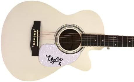 Blanco Brown חתום חתימה בגודל מלא גיטרה אקוסטית עם אימות James Spence JSA - כוכב מוזיקת ​​קאנטרי, The Git Up,