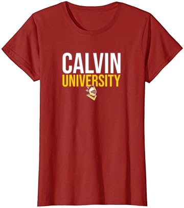אבירי אוניברסיטת קלווין נערמים חולצת טריקו