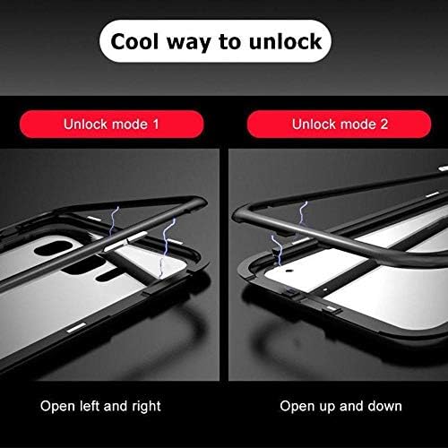 מארז מגנט מובנה של בית כלים פעיל עבור OnePlus 6 זכוכית מחוסמת ברורה