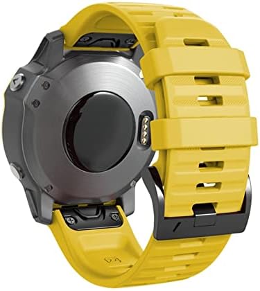 Fkimkf 26 22 ממ מהיר מתאים שעון שעון עבור Garmin Fenix ​​7 7x 6x 6Pro Watch Silicone Easy Fit Strap Band Strap