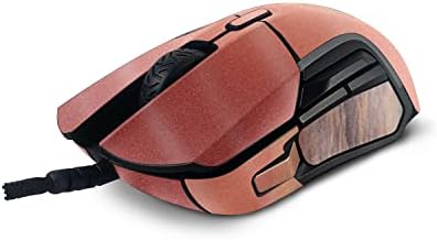 מייטיסקינס מבריק גליטר עור תואם עם פלדהסדרה יריבה 5 משחקי עכבר-אדום אופק / מגן, עמיד מבריק נצנצים
