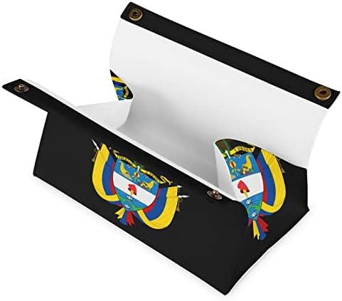 סמלים לאומיים של קופסת קולומביה כיסוי לכיסוי נייר פנים מארגן מארגן מחזיק מפיות מפיות שולחני שולחן