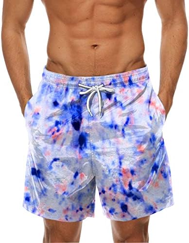 מכנסי חוף ADSSDQ לגברים מזדמנים, מכנסי חוף קיץ גברים, צבע אחיד