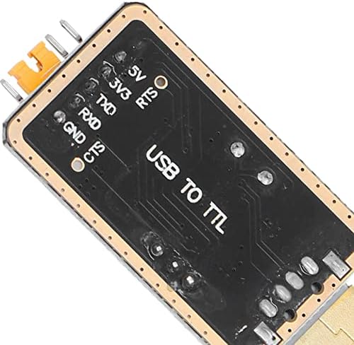 מודול מתאם סידורי של USB ל- TTL, 3.3V 5V 5V מתאם סידורי USB, CH340G Chip Chip עם רכיבי כבלים באגים, עבור