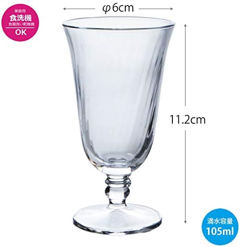 Toyo Sasaki Glass SQ-06201-JAN COOLE SAKE GLAS