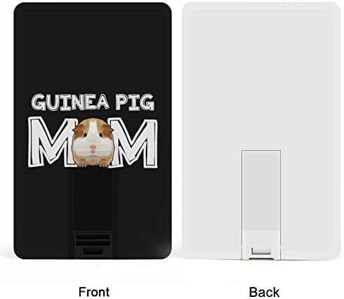 גינאה חזיר אמא USB כונן פלאש עיצוב כרטיסי אשראי USB כונן הבזק מפתח מקל זיכרון מותאם אישית 64 גרם
