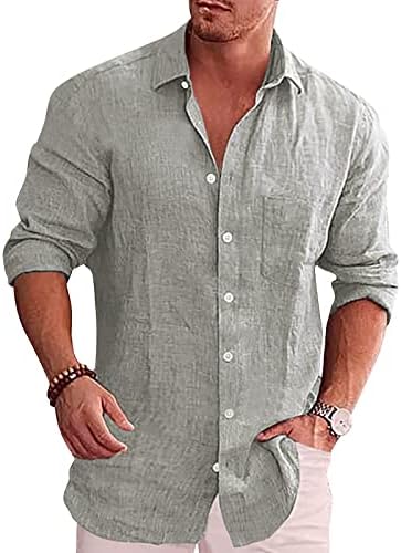 חולצות כפתור לגברים של Zefotim חולצות עם שרוול קצר/ארוך חוף הוואי חוף גוויאברה רזה אופנה מזדמנים