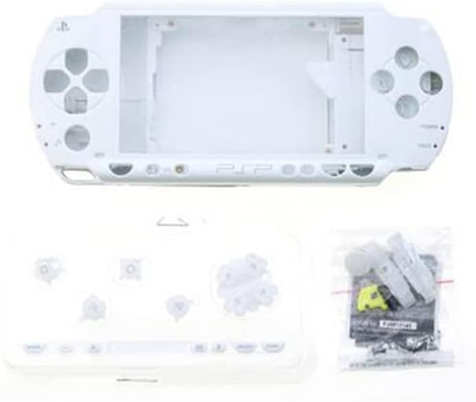 Tekmihat כיסוי מארז מעטפת דיור מלא עם כפתור כפתורים עבור Sony PSP 1000 1001 החלפת סדרה