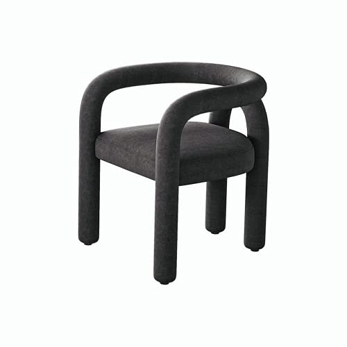 מיאנה מיוחד בצורת מרפק כורסא, קשמיר טרקלין כיסא לסלון, מתכת צינור שמסביב כיסא מעגל כיסא, עצלן ספה כיסא