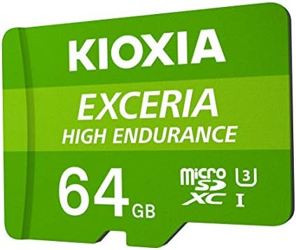 קיוקסיה 64 ג ' יגה-בייט כרטיס זיכרון פלאש בעל סיבולת גבוהה 3 ו30 ג10 א1 קרא 100 מגהבייט/שניות כתוב