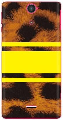 עור שני רוטם נמר צהוב עיצוב צהוב על ידי ROTM/עבור Xperia VL SOL21/AU ASOL21-PCCL-202-Y389