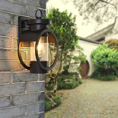 מנורת קיר חיצונית חיצונית אטומה למים נורדי מינימליסטי מינימליסטי סוגר אור דלת דלת מעבר מרפסת חצר חצר