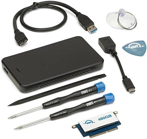OWC 2.0TB Aura Pro nt בעל ביצועים גבוהים NVME SSD ערכת שדרוג עם כלים ו- 2TB Express USB 3.0, תואם לשנים -2017