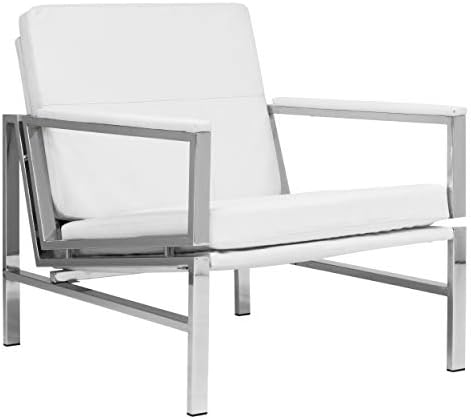 סטודיו עיצובים בית זרועות, מודרני אטלס מבטא כיסא, 250, לבן