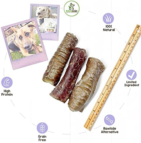 טבע מכרסם עטיפות קראנץ 'קנה -קנה בקר לכלבים - עצמות בקר טבעיות פרימיום - פינוקים לעיסת כלבים לאורך זמן