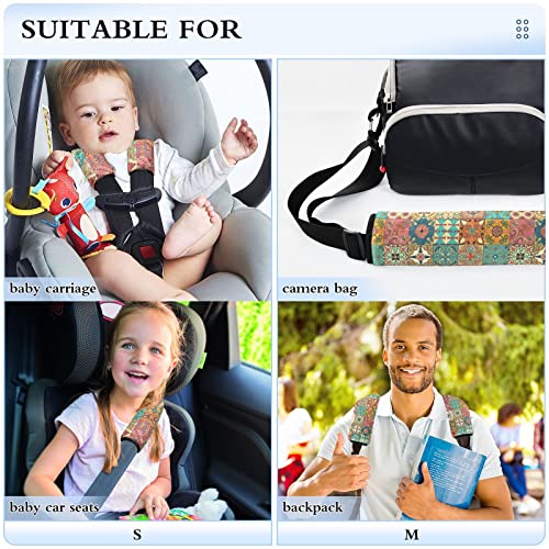 אריחים טלוורה מכונית רצועת מושב רצועות לילדים לתינוקות 2 יח 'רצועות מושב רכב רפידות כרית כרית כתף
