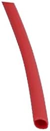 אורך X-DREE 164ft 1 ממ דיה פנימי פוליולפין מבודד חום מבודד צינור צינור חוט עטיפה אדום (164 פשטידות דה לארגו