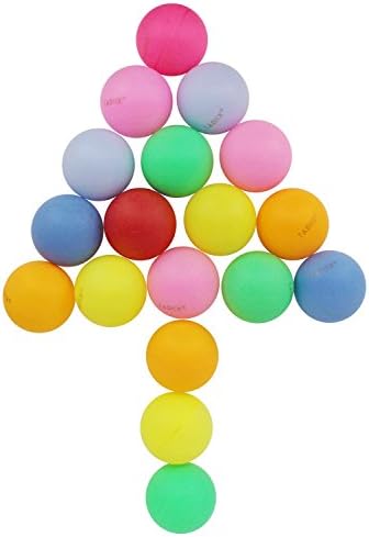 טאדיק מגוון צבע 50 חבילה בירה פינג פונג כדורי רחיץ פלסטיק שולחן טניס כדור