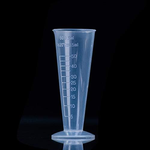 CHENGXINYU 50 מל PP בקבוק פלסטיק חרוט דיגיטלי חרוט מדידה כוס צילינדר סולם מודד כלי מעבדה מעבדה זכוכית