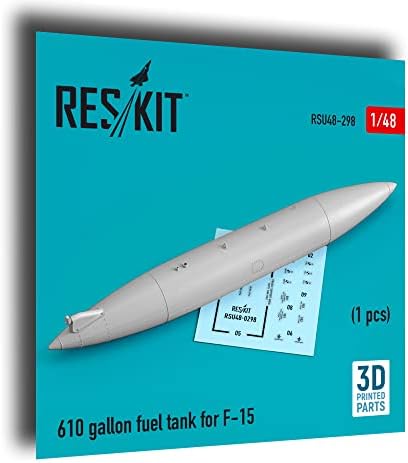 Reskit RSU48-0298 1/48 610 גלון מיכל F-15