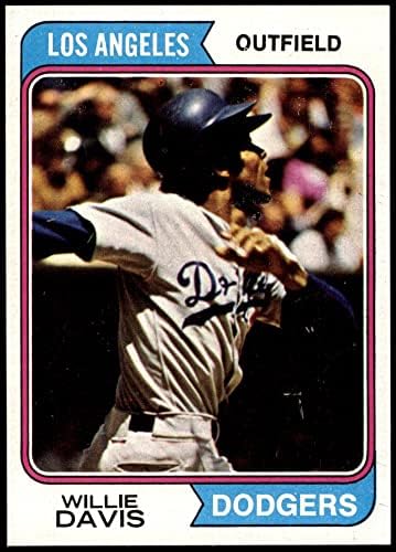 1974 Topps 165 ווילי דייוויס לוס אנג'לס דודג'רס NM/MT+ Dodgers