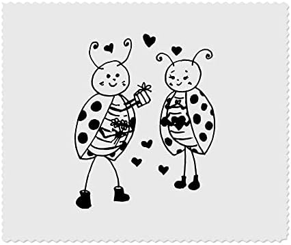 עדשה מיקרו -סיבית של Azeeda 2 x 'Love Bugs'