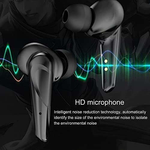 G11 אוזניות אוזניות אלחוטיות אוזניות Bluetooth 5.2 אוזניות, אוזניות Bluetooth אטומות למים IPX7 עם אוזניות משחק
