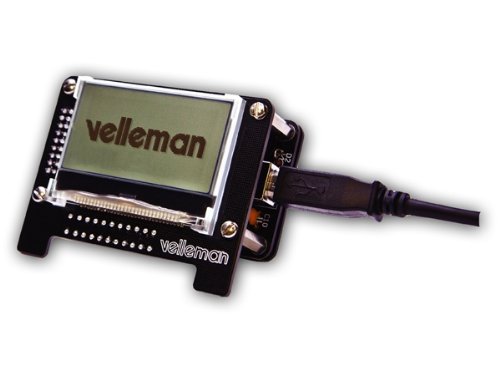 VELLEMAN K8101 לוח הודעות USB, כיתה ל -12 כיתה, 3.05 גובה, 1.5 רוחב, אורך 2.4