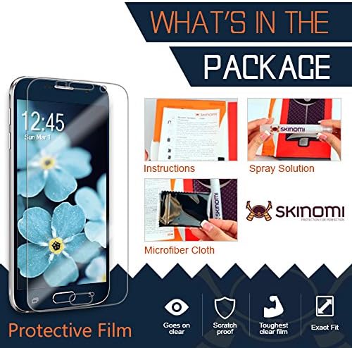 מגן מסך סקינומי תואם לאייפון 8 סרט שקוף נגד בועות