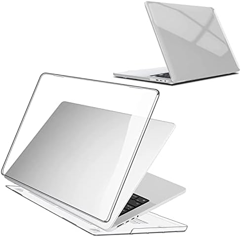 AMOVO תואם ל- MacBook Pro 14 Case 2021 שוחרר דגם A2442 M1 Pro /M1 מקסימום מעטפת קשיחה מארז ברור