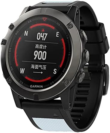 EGSDSE 26 22 ממ כושר מהיר שעון שעון עבור Garmin Fenix ​​6x 6 Pro 5x 5 Plus 3 HR Enduro 935 Silicone